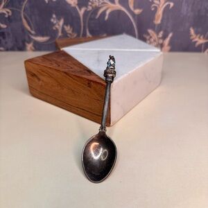 Vintage Estate Peter Rabbit Silver Plated Spoon Little Spoon
